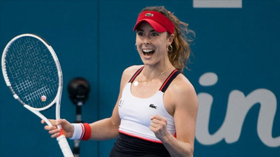 Alizé Cornet, championne de tennis